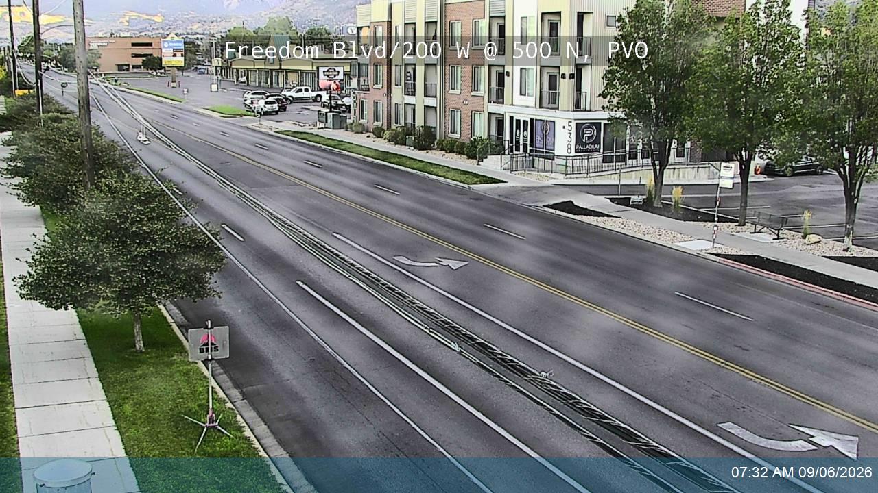 Freedom Blvd / 200 W @ 500 N, PVO live camera view