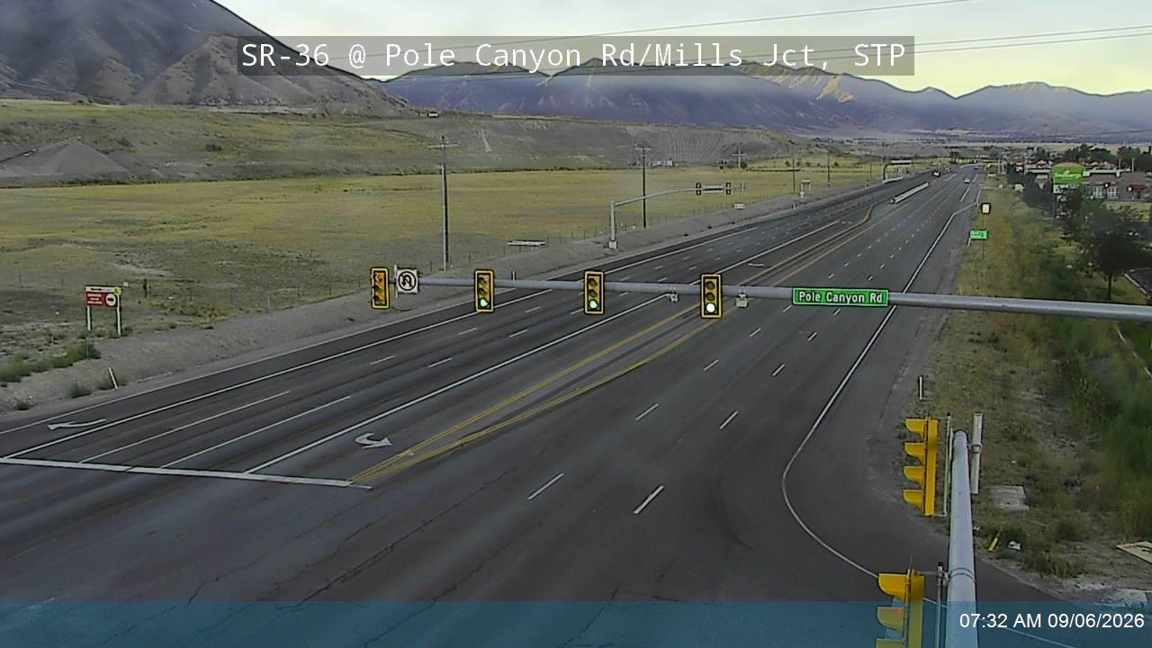 SR-36 @ Pole Canyon Rd / Mills Jct, STP live camera view