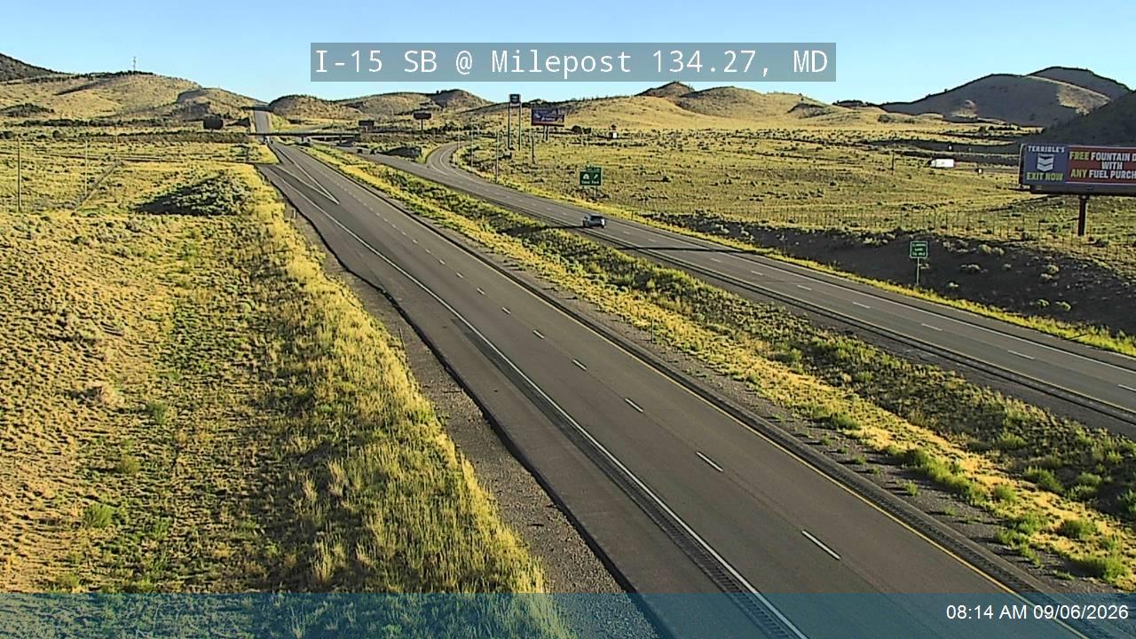 I-15 SB @ Milepost 134.27, MD live camera view