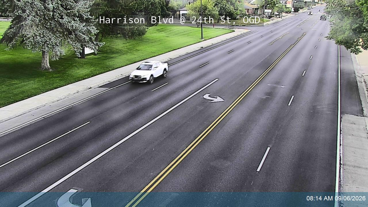 Harrison Blvd / 1200 E / SR-203 @ 24th St, OGD live camera view