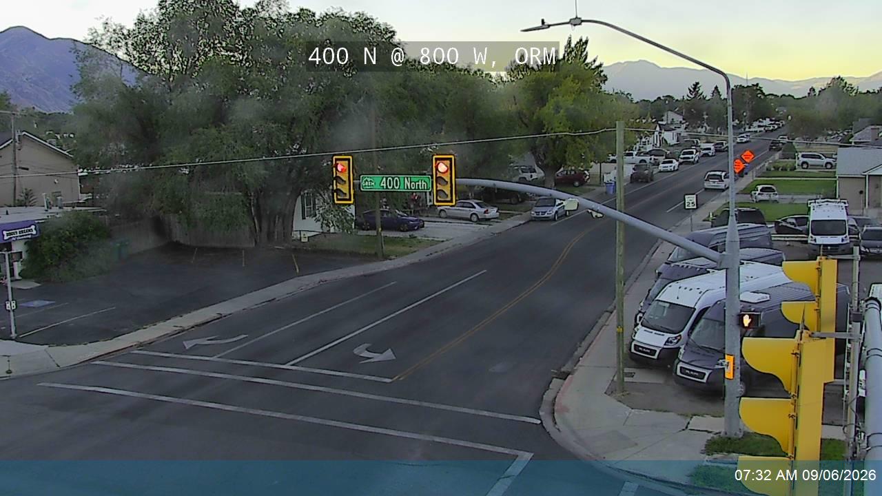 400 N @ 800 W, ORM live camera view