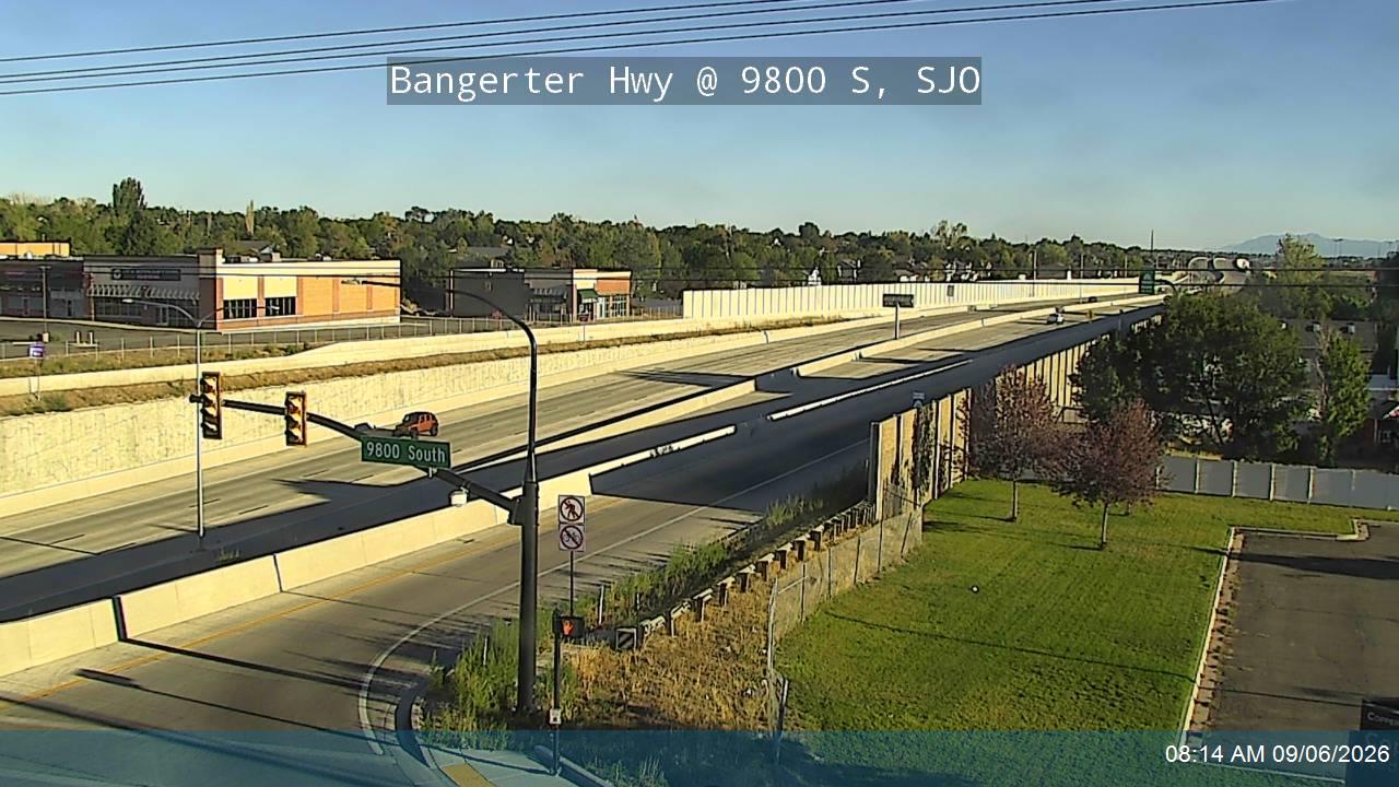 Bangerter Hwy / SR-154 @ 9800 S, SJO live camera view