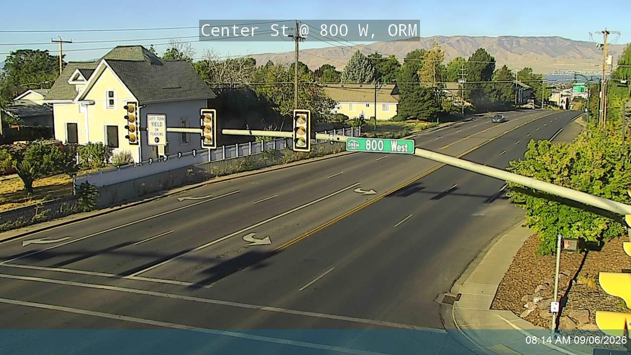 Center St @ 800 W, ORM live camera view