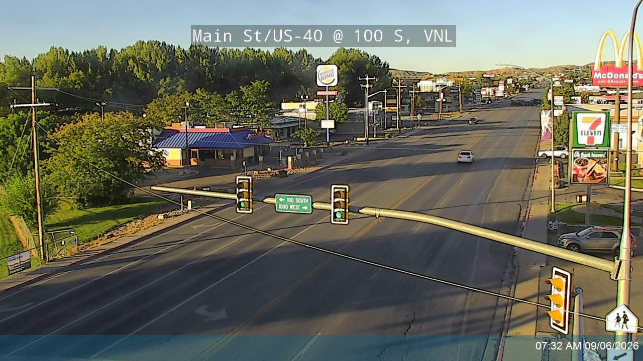 Main St / US-40 @ 100 S / MP 143.4, VNL live camera view