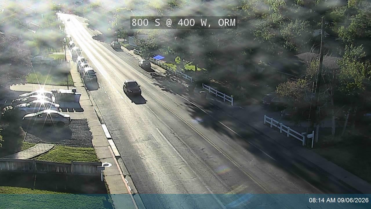 800 S @ 400 W, ORM live camera view
