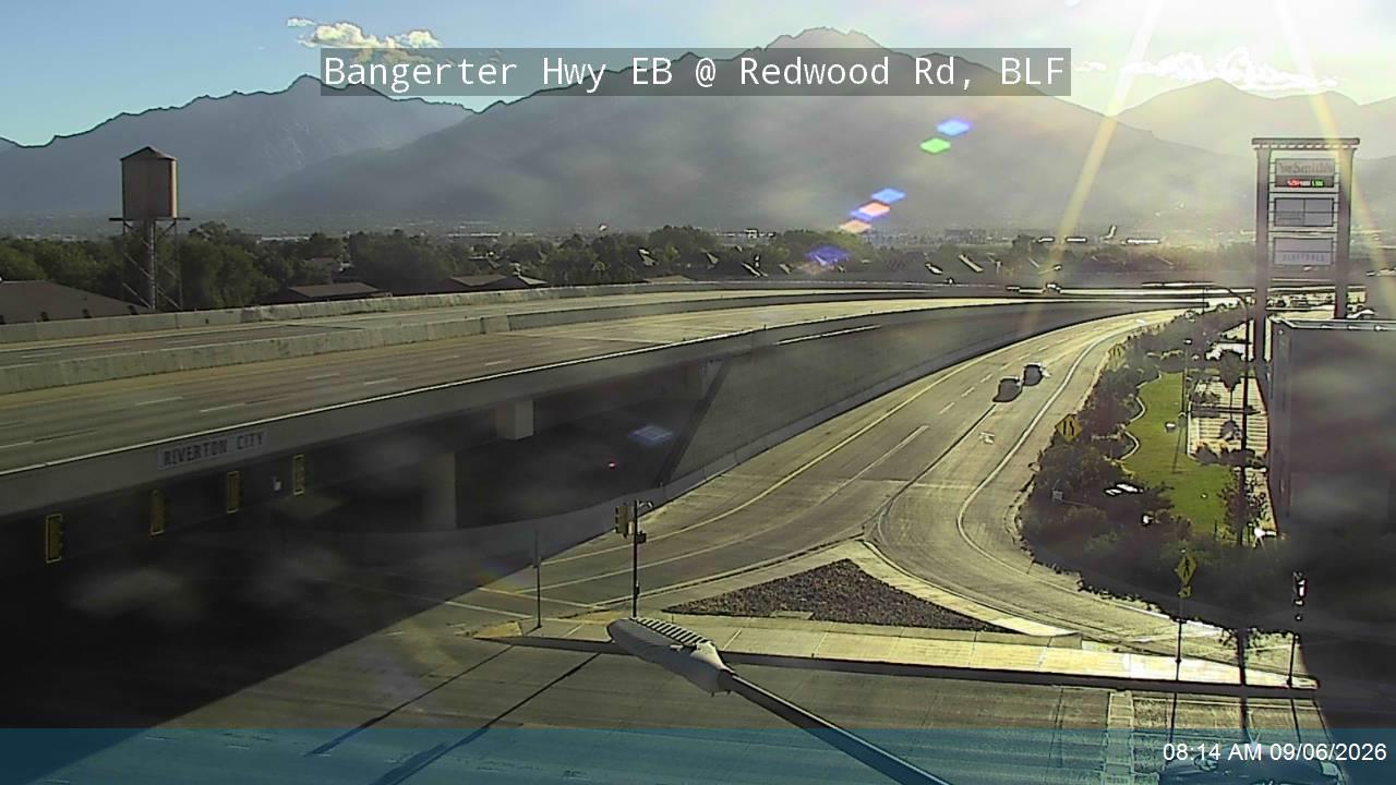 Bangerter Hwy / SR-154 EB @ Redwood Rd / SR-68, BLF live camera view