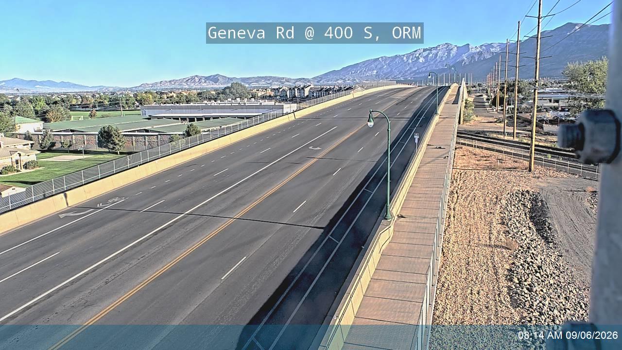 Geneva Rd / SR-114 @ 400 S, ORM live camera view
