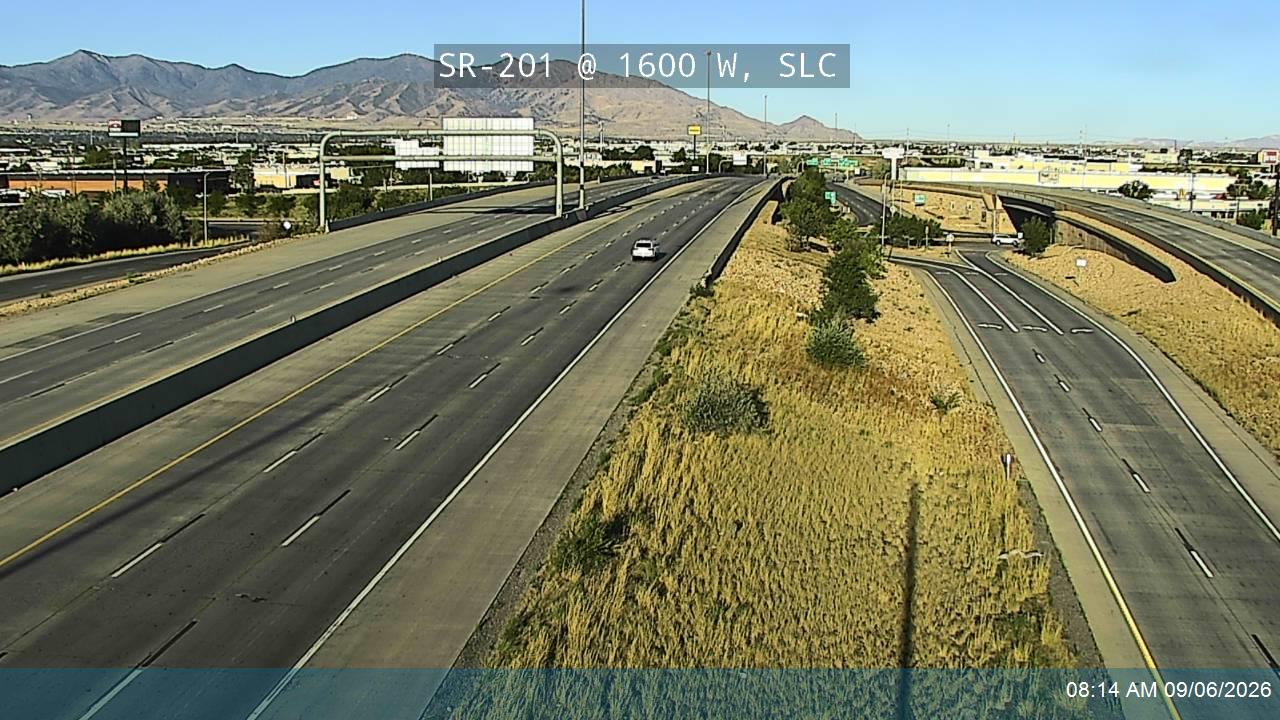 SR-201 @ 1600 W / MP 15.47, SLC live camera view