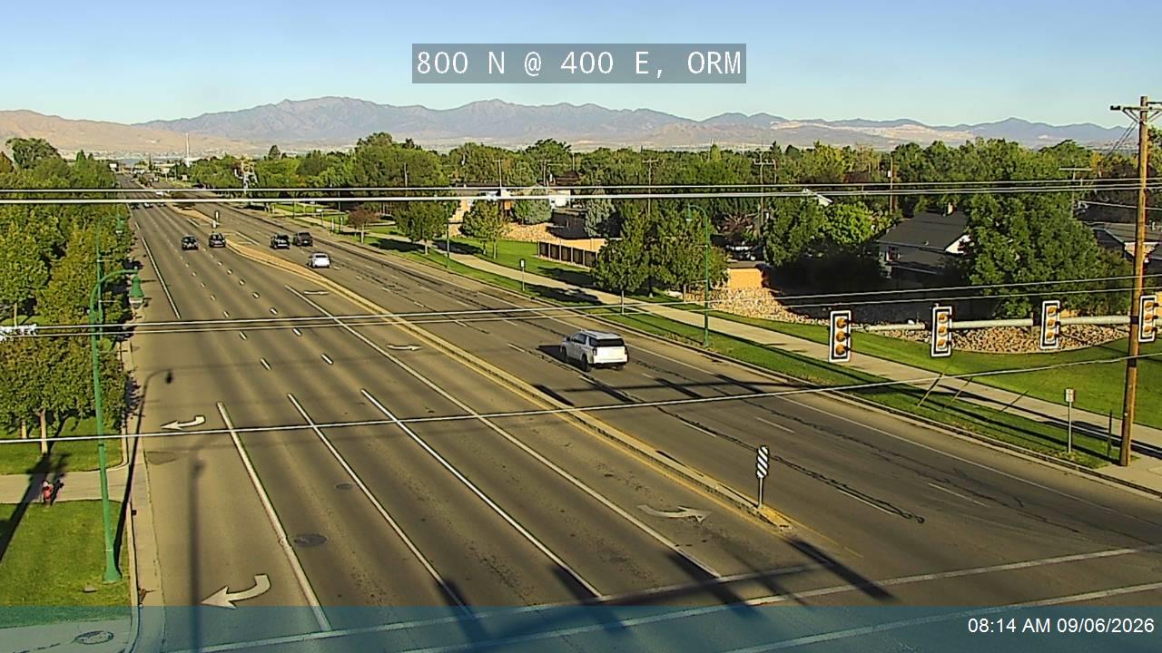800 N / SR-52 @ 400 E, ORM live camera view