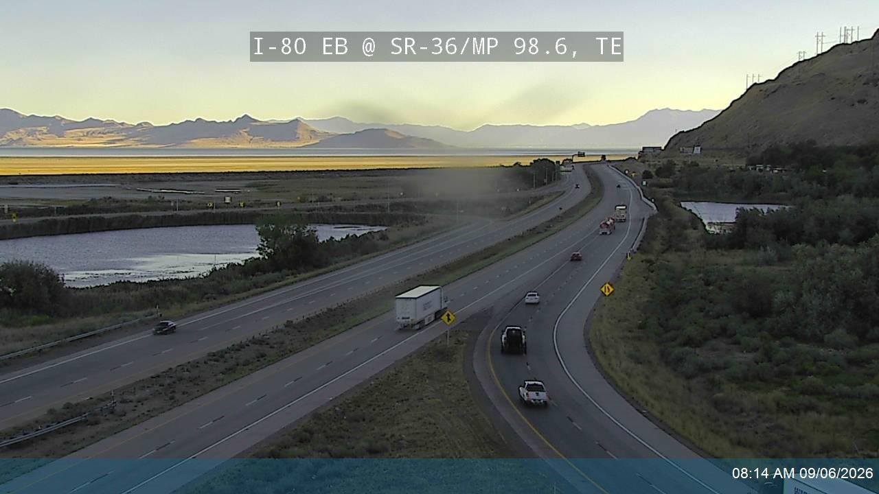I-80 EB @ SR-36 / Exit 99 / MP 98.6, TE live camera view