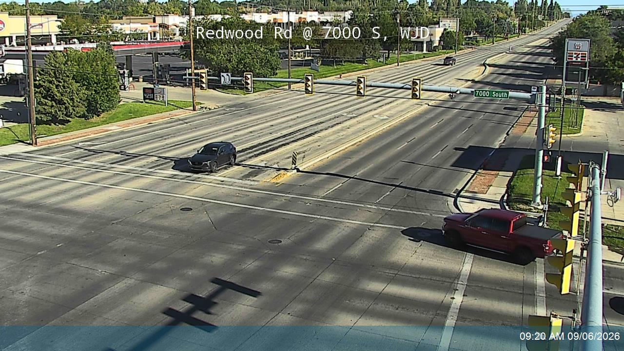 Redwood Rd / SR-68 @ 7000 S / SR-48, WJD live camera view