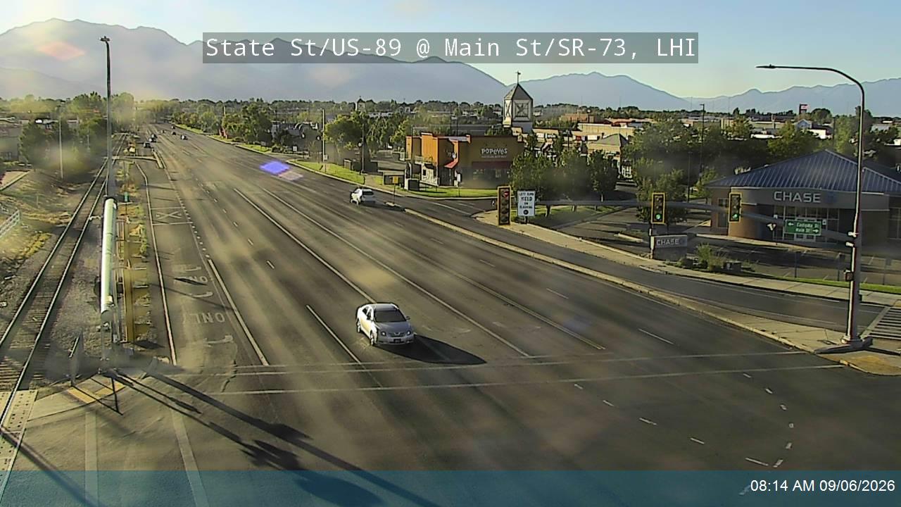 State St / US-89 @ Main St / 1200 E / SR-73, LHI live camera view