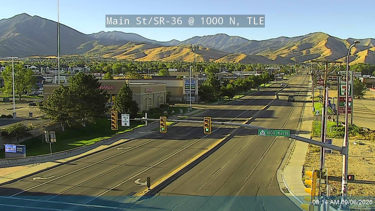 Main St / SR-36 @ 1000 N, TLE live camera view
