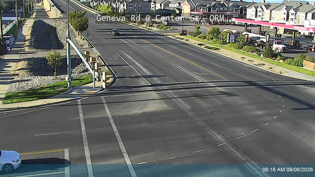 Geneva Rd / SR-114 @ Center St, ORM live camera view