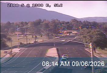 2100 S @ 1300 E, SLC live camera view