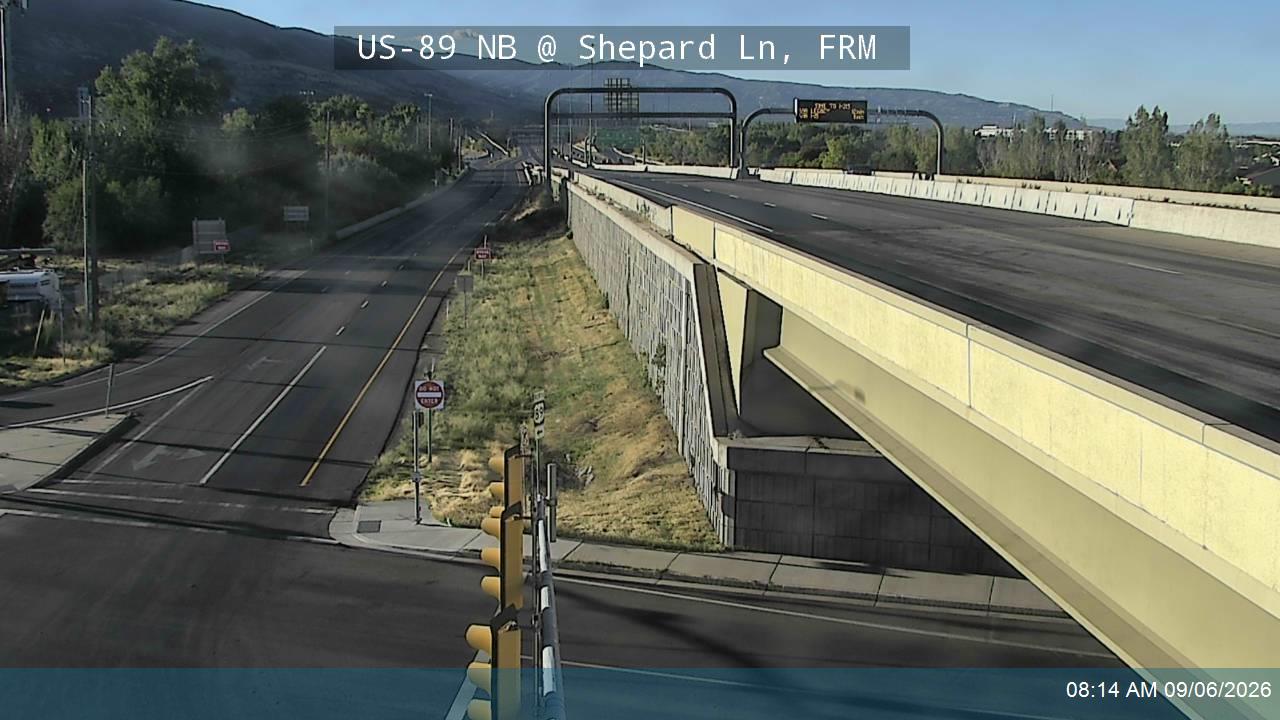 US-89 NB @ Shepard Ln, FRM live camera view