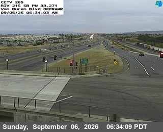 I-215 : (265) Van Buren Boulevard Offramp live camera view