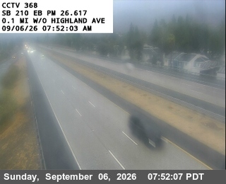 I-210 : (368) West of Highland Avenue live camera view