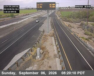 I-10 : (378) Next to CMS in Blythe live camera view