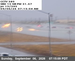I-15 : (380) US-395 live camera view