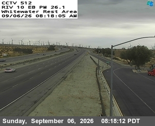 I-10 : (512) White Water Rest Area live camera view