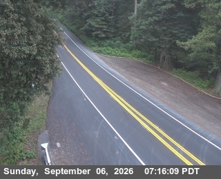 US-101 : South Of Cushing Creek - Looking South (C018) live camera view