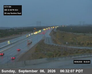 I-15 : (594) Ranchero Road Loop (s/o Route 395 live camera view