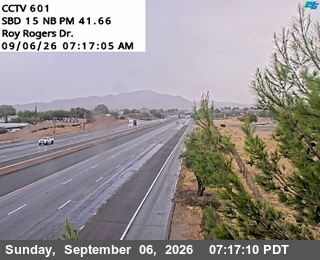 I-15 : (601) Roy Rogers Dr. live camera view