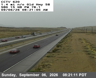 I-15 : (620) n/o Old Hwy 58 live camera view