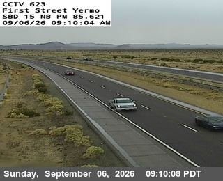 I-15 : (623) First St. OC live camera view