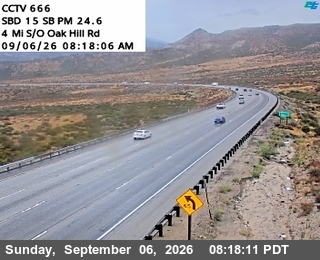 I-15 : (666) Brake Check Rd live camera view