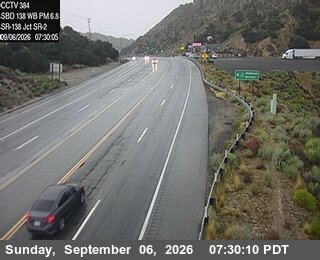 SR-138 : (384) 0.15 Miles East of SR-2 live camera view