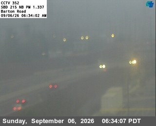 I-215: (352) Barton Road live camera view