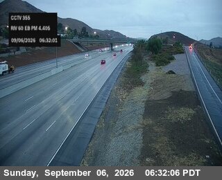 SR-60 : (355) Offramp Pedley Street live camera view