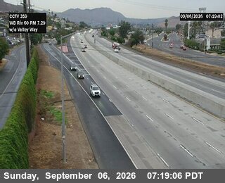 SR-60 : (359) West of Valley Way live camera view