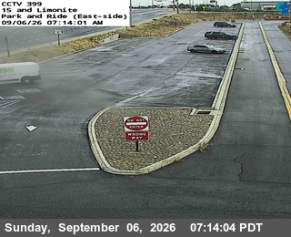 I-15 : (399) Park and Ride East live camera view