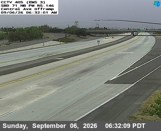 SR-71 : (405) Central Offramp live camera view