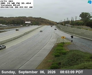 I-10: (281) Yucaipa Blvd live camera view