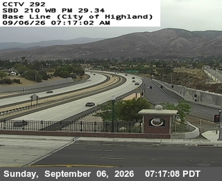 I-210: (292) Baseline St live camera view