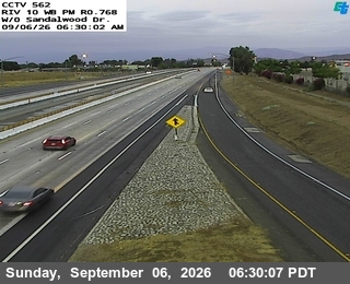I-10 : (562) W/O Sandalwood Drive live camera view