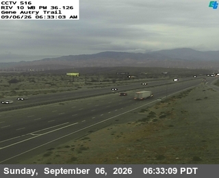 I-10 : (516) Gene Autry Trail live camera view