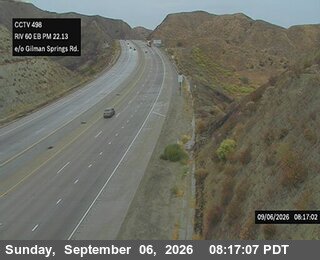 (498) e/o Gilman Springs Rd. live camera view