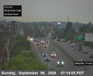 SR-60 : (573) w/o Nason Street live camera view