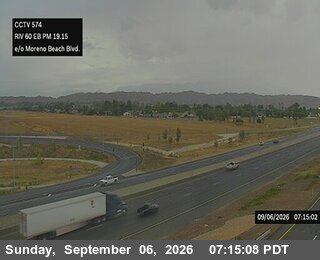 SR-60 : (574) Moreno Beach Blvd live camera view