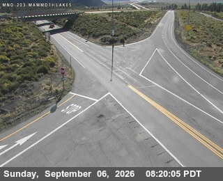 SR-203 : Mammoth Mountain live camera view