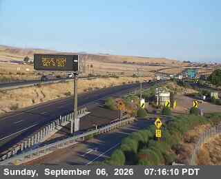 11 - NB I-5 Westley Rest Stop live camera view