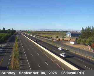 15 - NB SR-99 N/O Lathrop Road OC live camera view