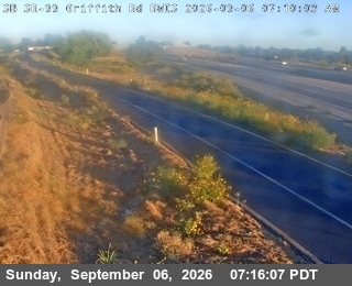 42 - SB SR-99 Griffith Rd RWIS live camera view