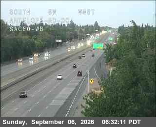 Hwy 80 at Antelope live camera view