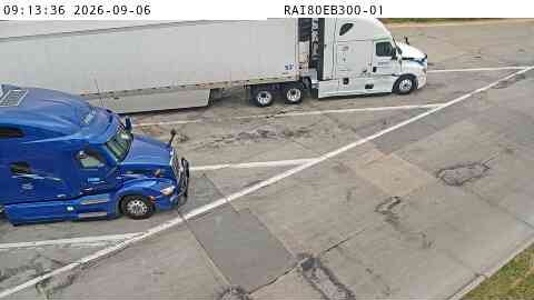 Rest Area: I-80 EB MM 300 near Davenport live camera view